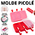 Forma De Picolé Silicone Forminha De Sorvete Palito Coisas Para Sorveteria Molde De Picole Infantil - Imagem 1