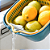 Escorredor De Macarrão Grande Cesta De Drenagem De Alimentos Utensílios Para Cozinha Plástico - Imagem 5