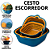 Escorredor De Macarrão Grande Cesta De Drenagem De Alimentos Utensílios Para Cozinha Plástico - Imagem 1