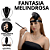 Fantasia Carnaval Melindrosa Tiara Kit Piteira  Fantasias Femininas Adulta Acessórios Adereços Colar - Imagem 1