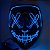 Máscara De Led Do Smile Fantasia Carnaval Feminina Mascara Halloween Máscaras De Terror Neon - Imagem 8