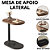 Mesa De Canto Lateral Mesinha de Apoio Para Quarto Meza Industrial Sala Decoração Móveis - Imagem 1