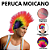Peruca Carnaval Masculina Fantasia Carnaval Masculino Perucas Coloridas Acessórios Carnavalesco - Imagem 1