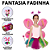 Fantasia Carnaval Feminina Fada Asa De Borboleta Infantil Fantasias Infantis Acessórios Fadinha - Imagem 7