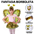 Fantasia Carnaval Feminina Fada Asa De Borboleta Infantil Fantasias Infantis Acessórios Fadinha - Imagem 7