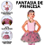 Fantasia Carnaval Feminina Princesa Tiara Infantil Coroa Fantasias Infantis Presilha De Cabelo - Imagem 7