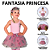 Fantasia Carnaval Feminina Princesa Tiara Infantil Coroa Fantasias Infantis Presilha De Cabelo - Imagem 1
