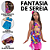 Fantasia Carnaval Feminina Sereia Biquini Infantil Com Saia Fantasias Infantis Acessórios Calda - Imagem 1