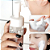 Frasco Pump Espumador Com Escova Esfoliante Espuma Escovinha Limpeza Facial Rosto Skin Care Viagem - Imagem 8
