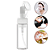 Frasco Pump Espumador Com Escova Esfoliante Espuma Escovinha Limpeza Facial Rosto Skin Care Viagem - Imagem 2