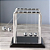Pêndulo De Newton Grande Pendulo De Mesa Balance Ball De Metal Decoração Enfeite Escritório - Imagem 6