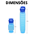 Mictório Portátil Masculino Urinol Feminino Pinico Para Viagem Mictorio Retrátil Unissex 750ml - Imagem 9