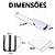 Kit Coador De Café Descartável + Jarra Cremeira De Inox 350ml + Mini Misturador Elétrico - Imagem 9
