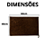 Kit 4 Tapetes Marrom Antiderrapante Macio Absorvente Microfibra Bolinha - Imagem 9