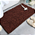 Kit 4 Tapetes Marrom Antiderrapante Macio Absorvente Microfibra Bolinha - Imagem 6