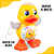 Patinho Dançante Bebê Pato Dançarino Musical Brinquedo Para Bebe Colorido Brinquedos Infantil - Imagem 3