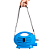 Pistola de Pintura Elétrica 110V Pulverizador Tinta Compressor Portátil Parede Portão Casa - Imagem 7