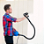 Pistola de Pintura Elétrica 110V Pulverizador Tinta Compressor Portátil Parede Portão Casa - Imagem 6