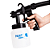 Pistola de Pintura Elétrica 110V Pulverizador Tinta Compressor Portátil Parede Portão Casa - Imagem 4
