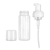 Frasco Pump Espumador 100mL Dispenser Espuma Skin Care Sabonete Liquido - Imagem 8