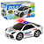 Carrinho De Brinquedo Polícia Brinquedos Menino Policial Som Luz Led 3D - Imagem 2