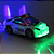 Carrinho De Brinquedo Polícia Brinquedos Menino Policial Som Luz Led 3D - Imagem 3