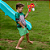 Bolha De Sabão Bombeiro Brinquedo Lança Bolhas Maquina De Bolhas Infantil Automático Criança - Imagem 3