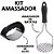 Amassador Batata Alho Manual Espremedor De Legumes Cozinha Aço Inox Multiuso Pratico - Imagem 1