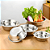 Batedor Manual Fue Inox Fouet Confeitaria Bowl Inox Tigela De Cozinha Saladeira Tijela Aço Reforçado - Imagem 8