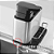 Kit Organizador Inox Para Pia Porta Detergente Sabão Esponja Porta Facas Escorredor Talheres Cozinha Suporte Louça - Imagem 7