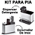 Kit Organizador Inox Para Pia Porta Detergente Sabão Esponja Porta Facas Escorredor Talheres Cozinha Suporte Louça - Imagem 2