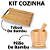 Kit Tábua De Corte Bambu Com Alça Tábua De Carne Socador De Alho Madeira Cozinha - Imagem 2