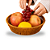 Bandeja Organizadora Multiuso Cesto De Frutas De Mesa Cesta De Fruta Redondo Cozinha Casa - Imagem 8