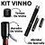 Kit Com Abridor De Garrafa + Aerador De Vinho Elétrico + Tampa Com Trava Giratória - Imagem 1