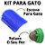Kit Brinquedo para Gato com Catnip + Escova de Parede e Bolinha Adesiva - Imagem 1