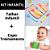 Kit Copo de Transição com Alça + Colher e Garfo de Silicone para Bebê - Imagem 2