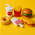 Kit Comidinha Infantil Comida De Brinquedo Fast Food Kit De Cozinha Brinquedos Batata Hambúrguer - Imagem 2