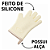 Luva Termica Para Forno Par De Luvas De Silicone Cozinha Churrasco - Imagem 4