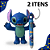 Kit Stitch com Caneta 10 Cores + Mini Boneco Colecionável - Imagem 6