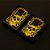 Baralho Preto Dourado Caveira À Prova Dágua Truco Poker - Imagem 1