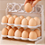 Porta Ovos 3 Andares Organizador para Geladeira e Cozinha - Imagem 5