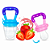 Chupeta Alimentadora de Silicone para Bebê Mordedor Sensorial Porta Fruta - Imagem 2