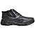 Bota Coturno Masculino Anatômico Em Gel Preto - Imagem 1