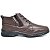 Bota Coturno Masculino Anatômico Em Gel Marrom - Imagem 1
