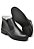 Bota Botina Social Masculina Couro Pelica Extra Leve Com Zíper Preta - Imagem 4