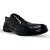 Sapato Social Masculino Conforto Ziper Calce Facil Anatomico Gel Preto - Imagem 3