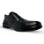 Sapato Social Masculino Conforto Ziper Calce Facil Anatomico Gel Preto - Imagem 8