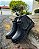 Bota Botina Ortopédica Elastico Calce fácil Bico Redondo Masculina Anatômica Leveterapia Preto - Imagem 6