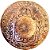 Moeda 80 Réis 1827R COBRE [Carimbo de 40] MBC [Brasil/Império] - Imagem 2