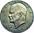 Moeda 1 Dollar 1972 [MBC] USA Eisenhower Dollar - Imagem 2
